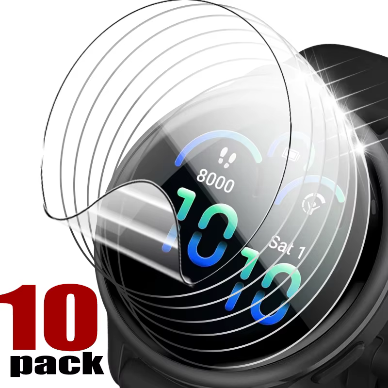 1-10 pièces Film de protection transparent souple pour Garmin Vivoactive 5 6 sport SmartWatch