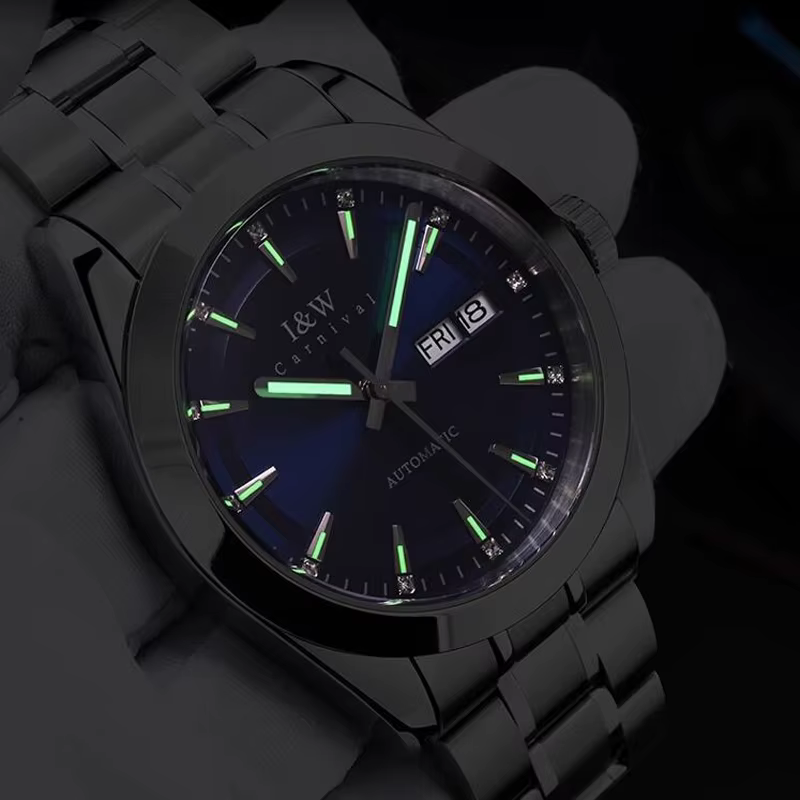 IW montre mécanique automatique de luxe pour homme 50M étanche lumineux Date hommes montres japon NH35A mouvement en acier inoxydable relo