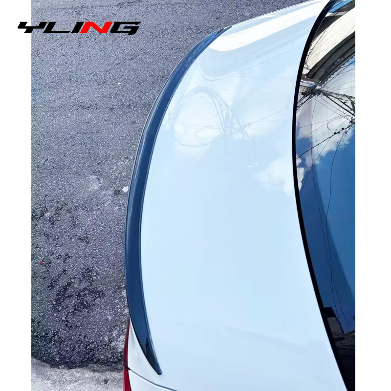 Pour Mercedes Benz accessoires classe A W177 A180 A200 A220 A35 AMG berline 4 portes 2015 + noir brillant lèvre de coffre arrière couvercle de pont Spoiler
