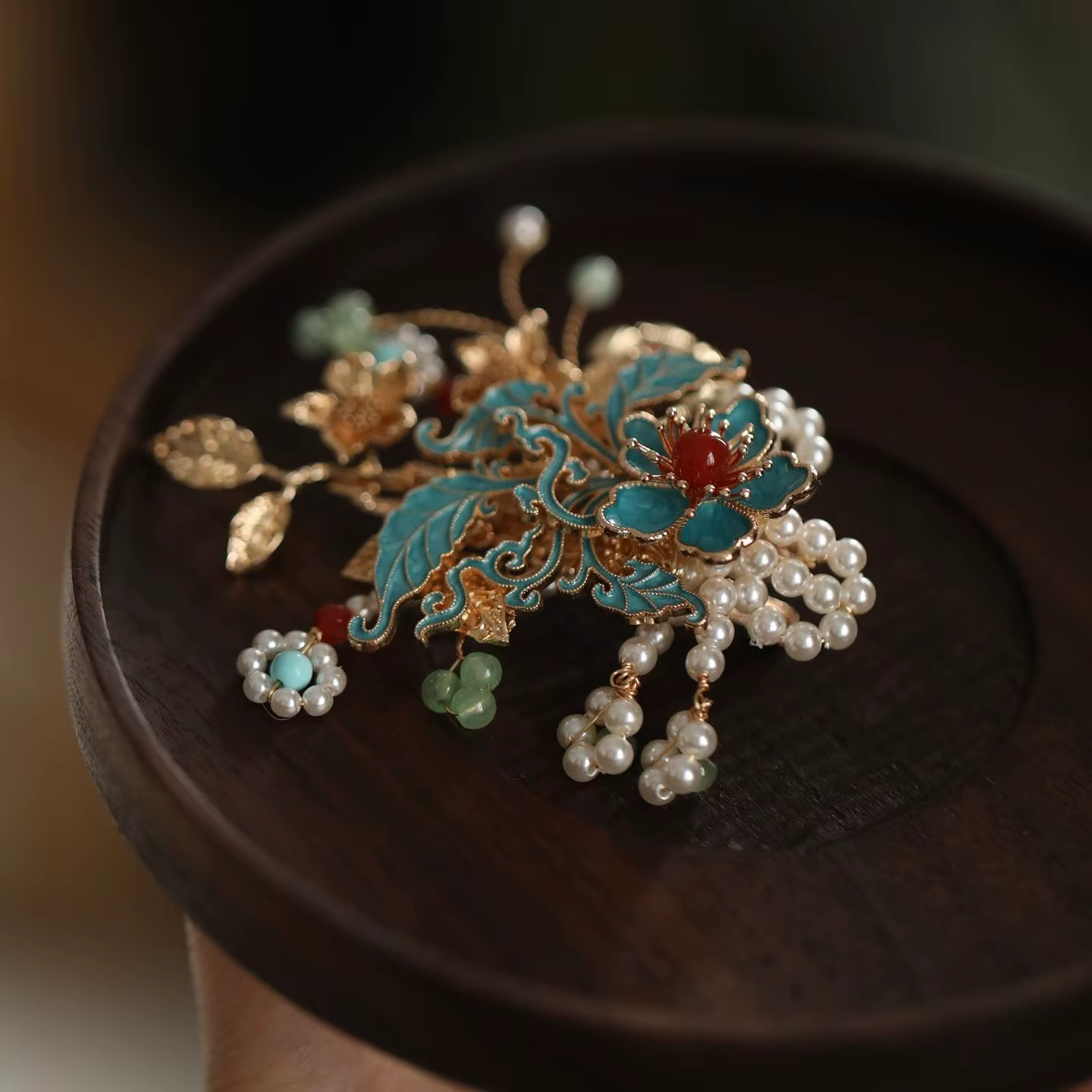 Accessoires pour cheveux de style chinois traditionnel, nouvelle épingle à cheveux pour jupe visage de cheval de style chinois, clip latéral, accessoire pour cheveux Cheongsam, pour femmes