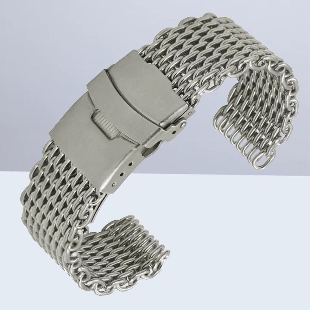 Bracelet de montre en maille de requin 20 mm