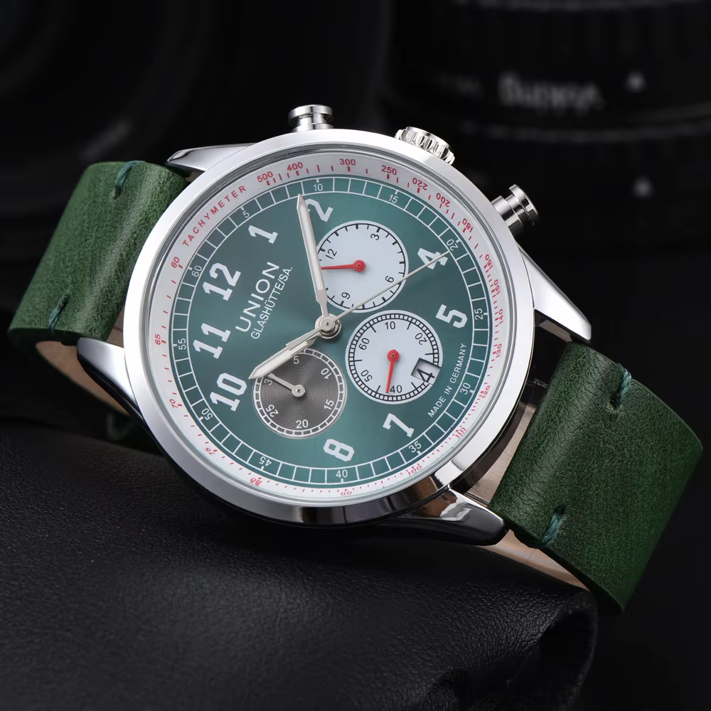 Montres de luxe tendance en promotion pour hommes – Montre-bracelet multifonction chronographe de marque supérieure