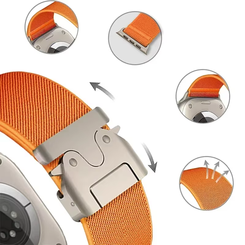 Bracelets de Parachute pour Apple Watch ultra 2