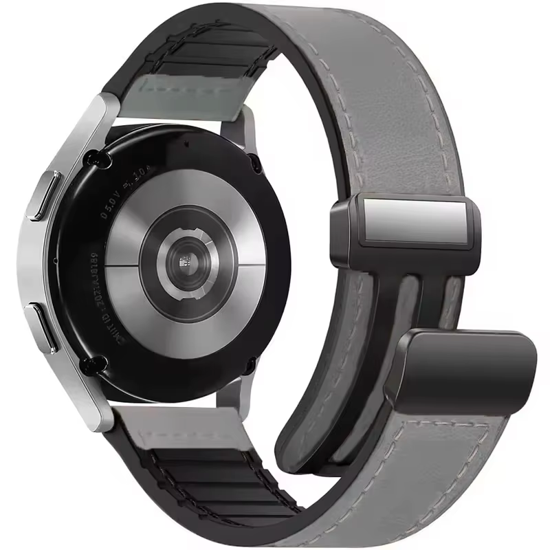 Bracelet en cuir et Silicone pour Suunto RACE S/5 Peak/9 Peak Pro