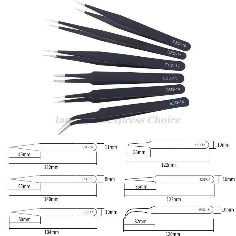 Outils de réparation de montres ESD