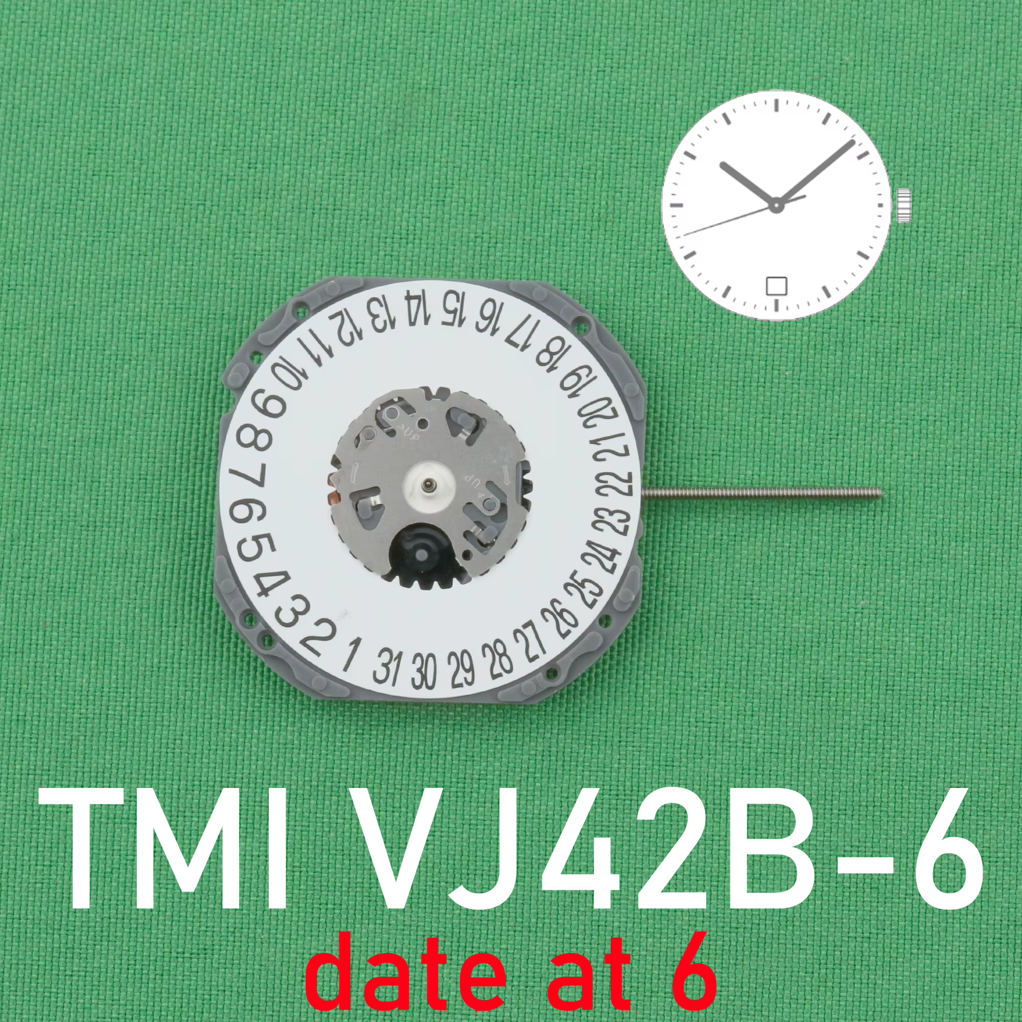 TMI VJ42B mouvement nouveau japon Seiko VJ42b-6