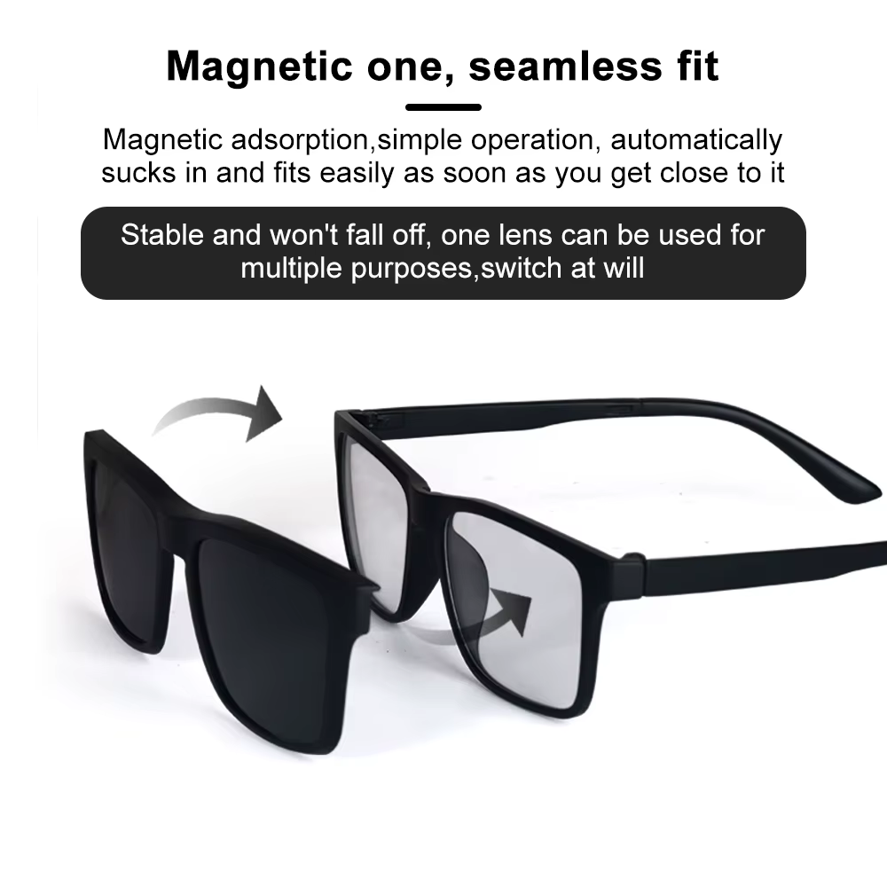 Lunettes de soleil polarisées pour tatouage, verres de Protection, lentille à Adsorption magnétique, filtre de tatouage réfléchissant, accessoires