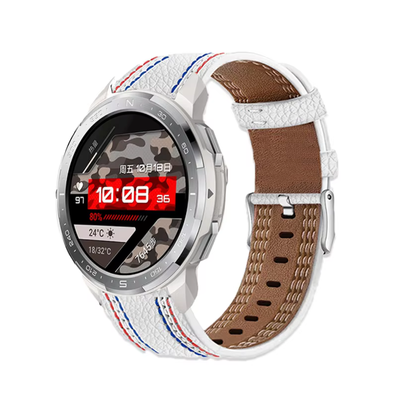 Bracelet en cuir pour montre Honor Watch GS Pro