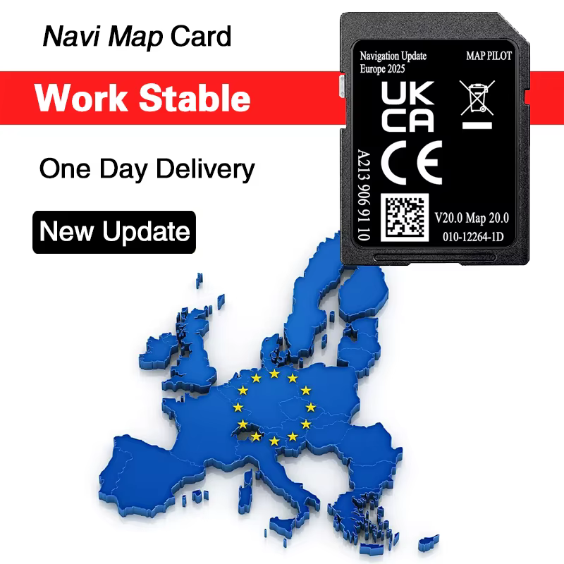 Carte SD de navigation Garmin pour Mercedes GLC C E V X-class