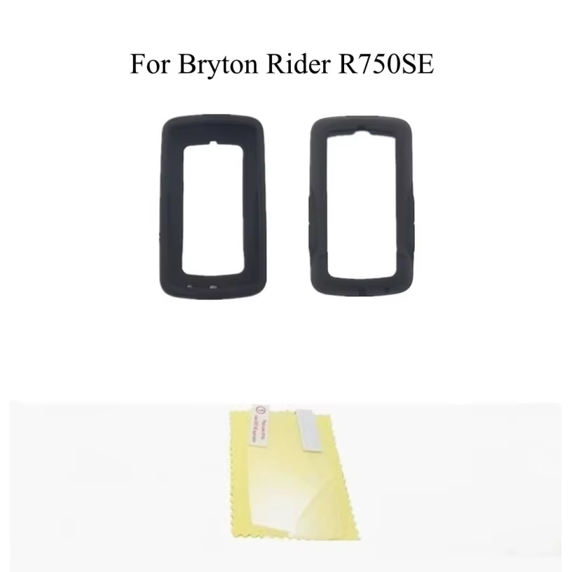 Bryton Rider 750 SE R750 Silicone bord souple coque pare-chocs couverture écran protecteur Film GPS étui de protection manchon accessoires
