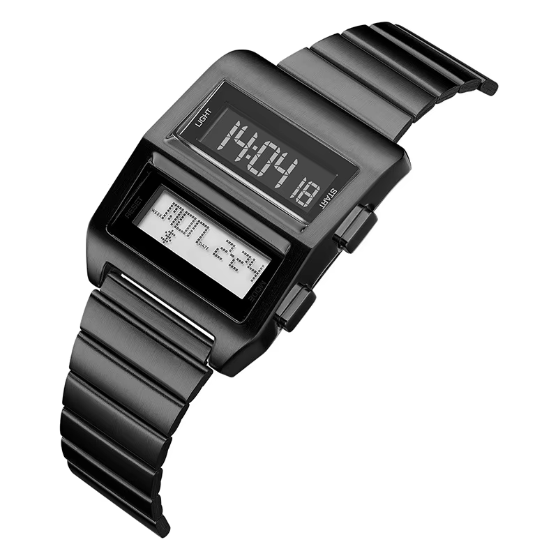 Montre à double écran matriciel