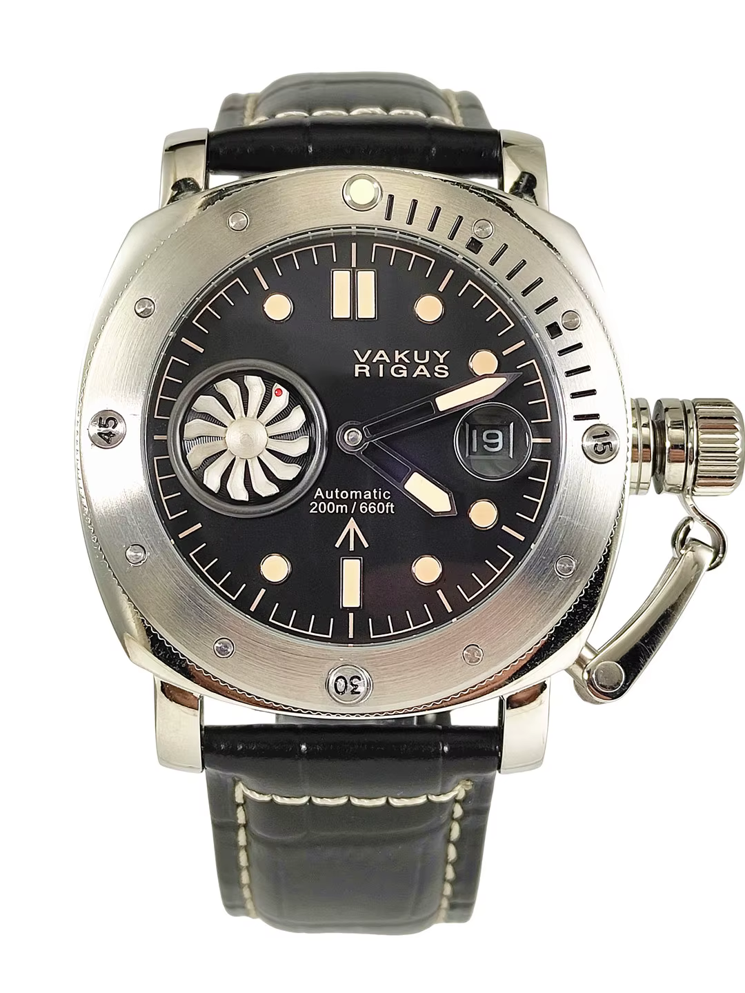 Montre militaire mécanique automatique pour hommes