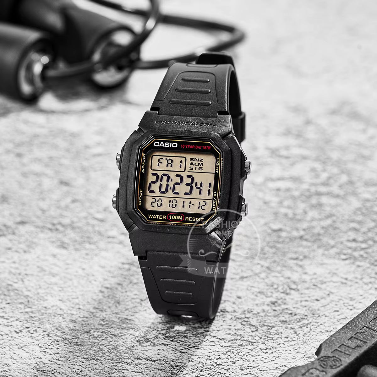 Casio montre pour hommes Original Sport multifonctionnel Vintage