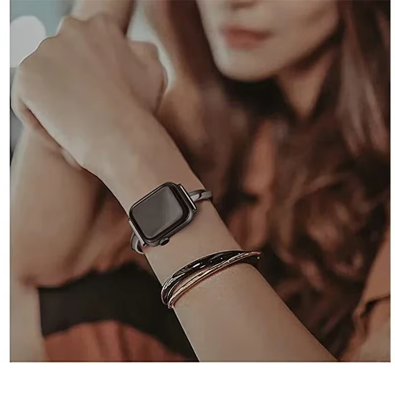 Bracelet de montre de luxe pour Apple Watch série 10 9 8 7 6 Se 5 4
