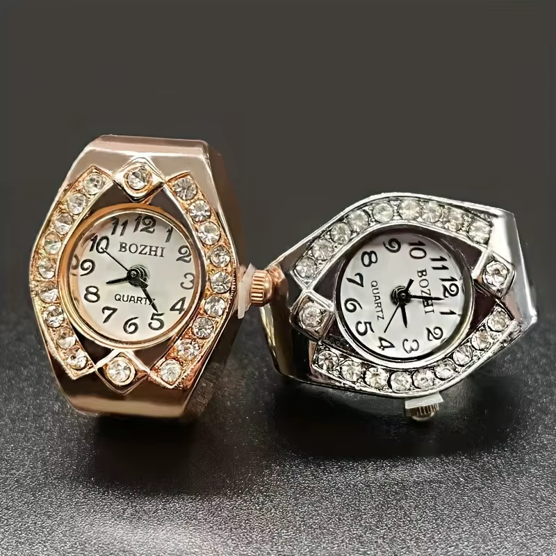 Mini montre à anneau