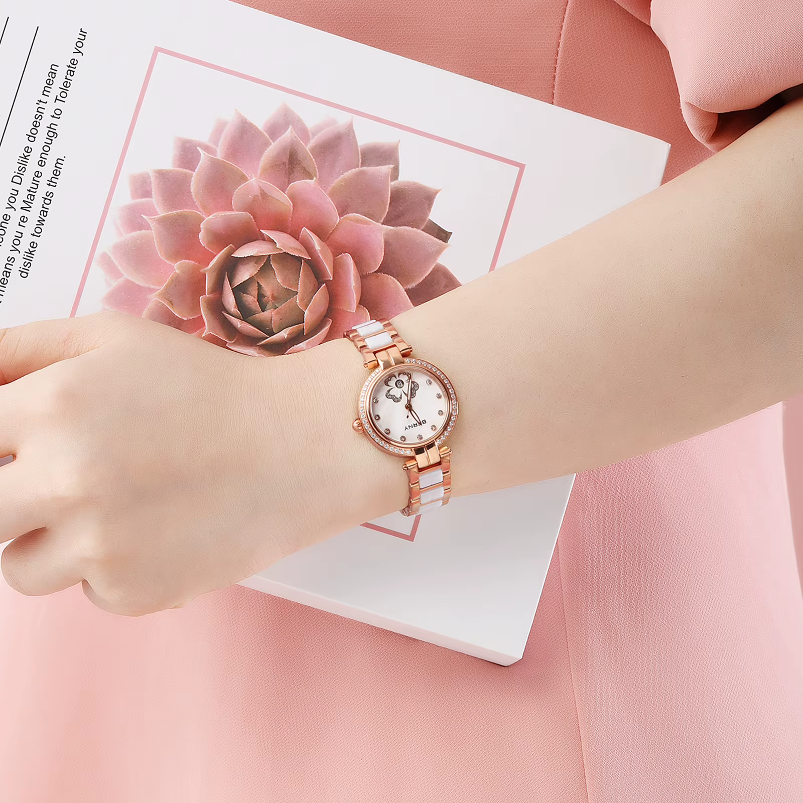 BERNY – montre-bracelet de luxe en céramique pour femmes