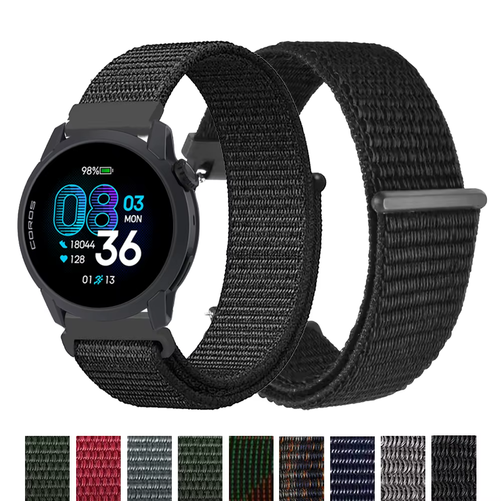 Bracelet en Nylon Velcro 20mm 22mm