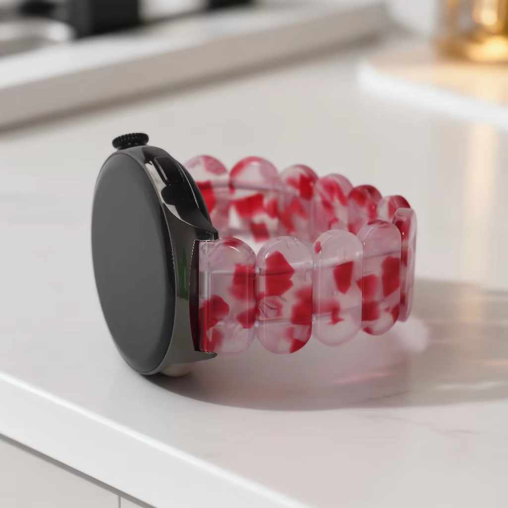 Bracelet élastique en résine de 18/20/22mm pour Garmin vivoactive 6/5/4