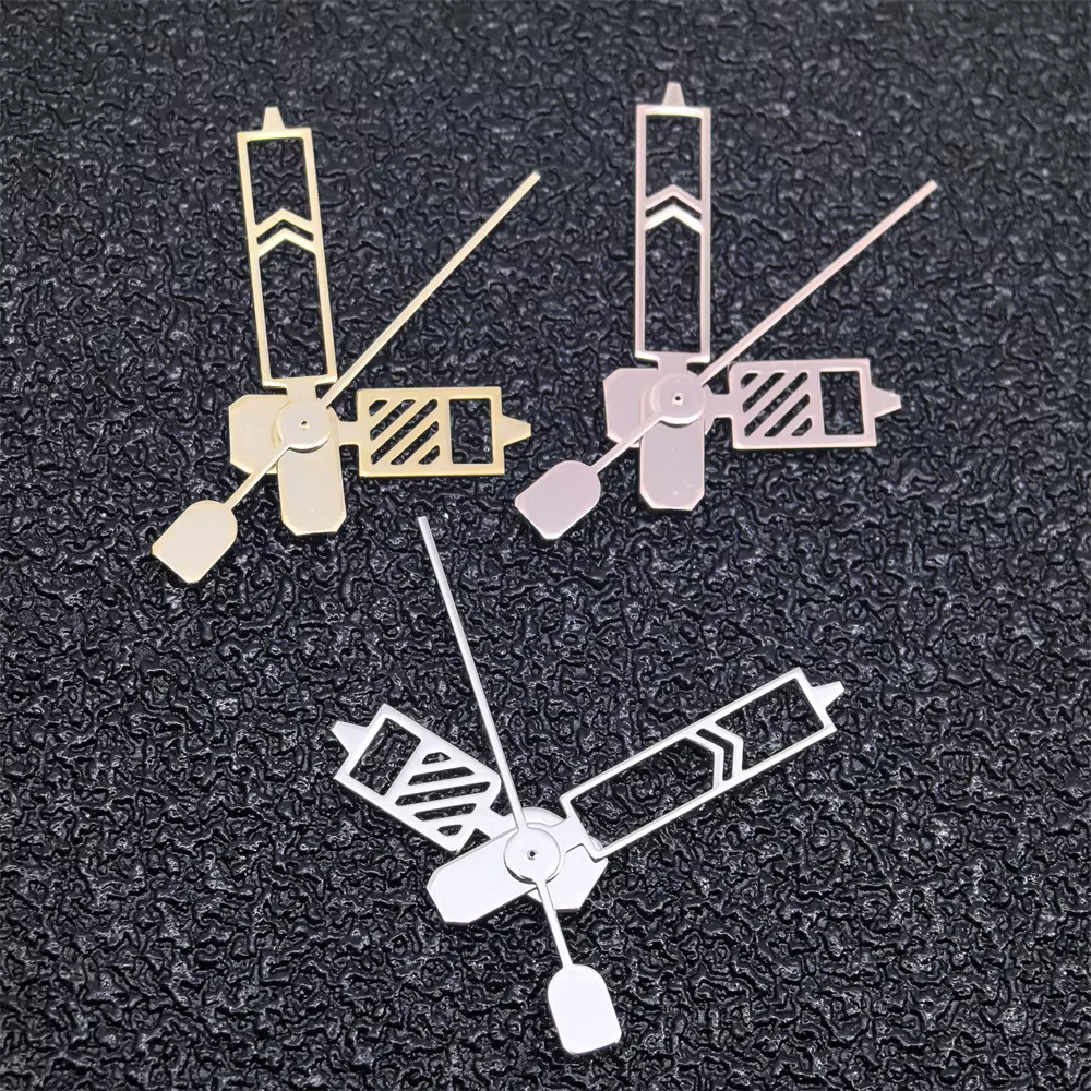 Aiguilles de montre carrées creuses pour hommes et femmes, accessoires de modification, pas de mouvement Shoous, NH35, NH36, 4R, 7S