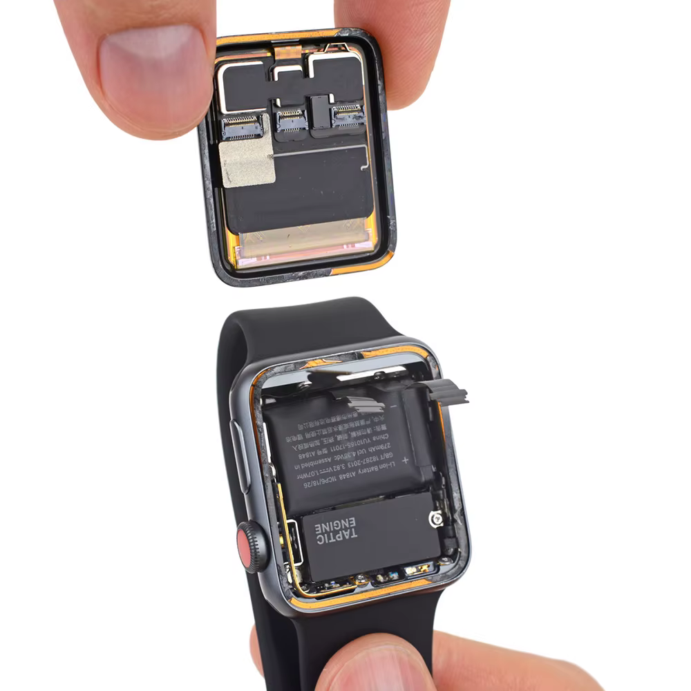Batterie de remplacement d'origine pour Apple Watch Series SE 1 2 3 4 5 6 7 8 iWatch SE S1 S2 S3 S4 S5 S6 S7 S8 GPS LTE 40/45MM Bateria