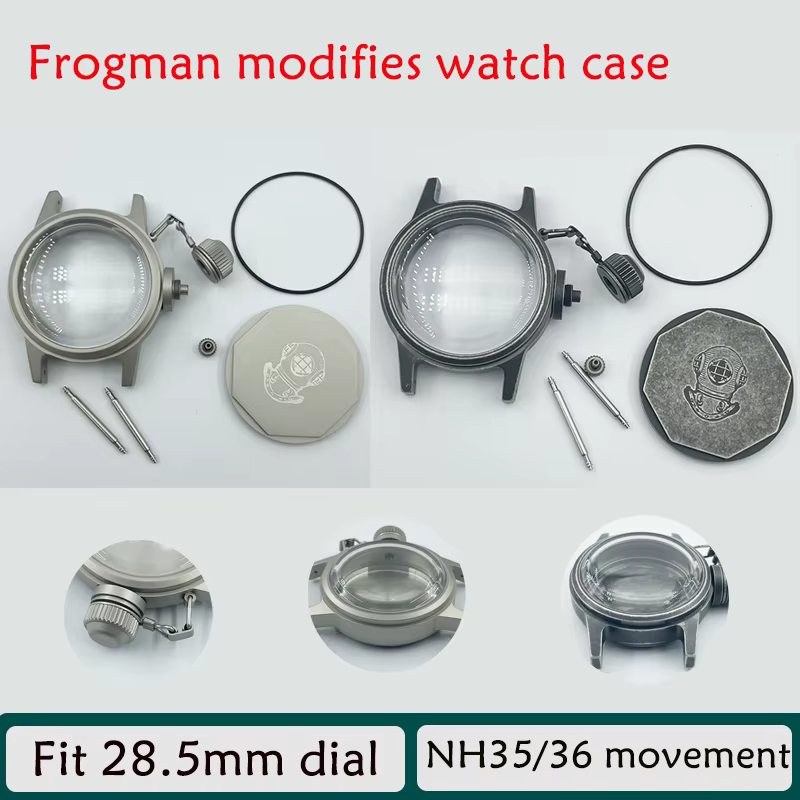 Frogman-Boîtier de Montre à Main 3/4