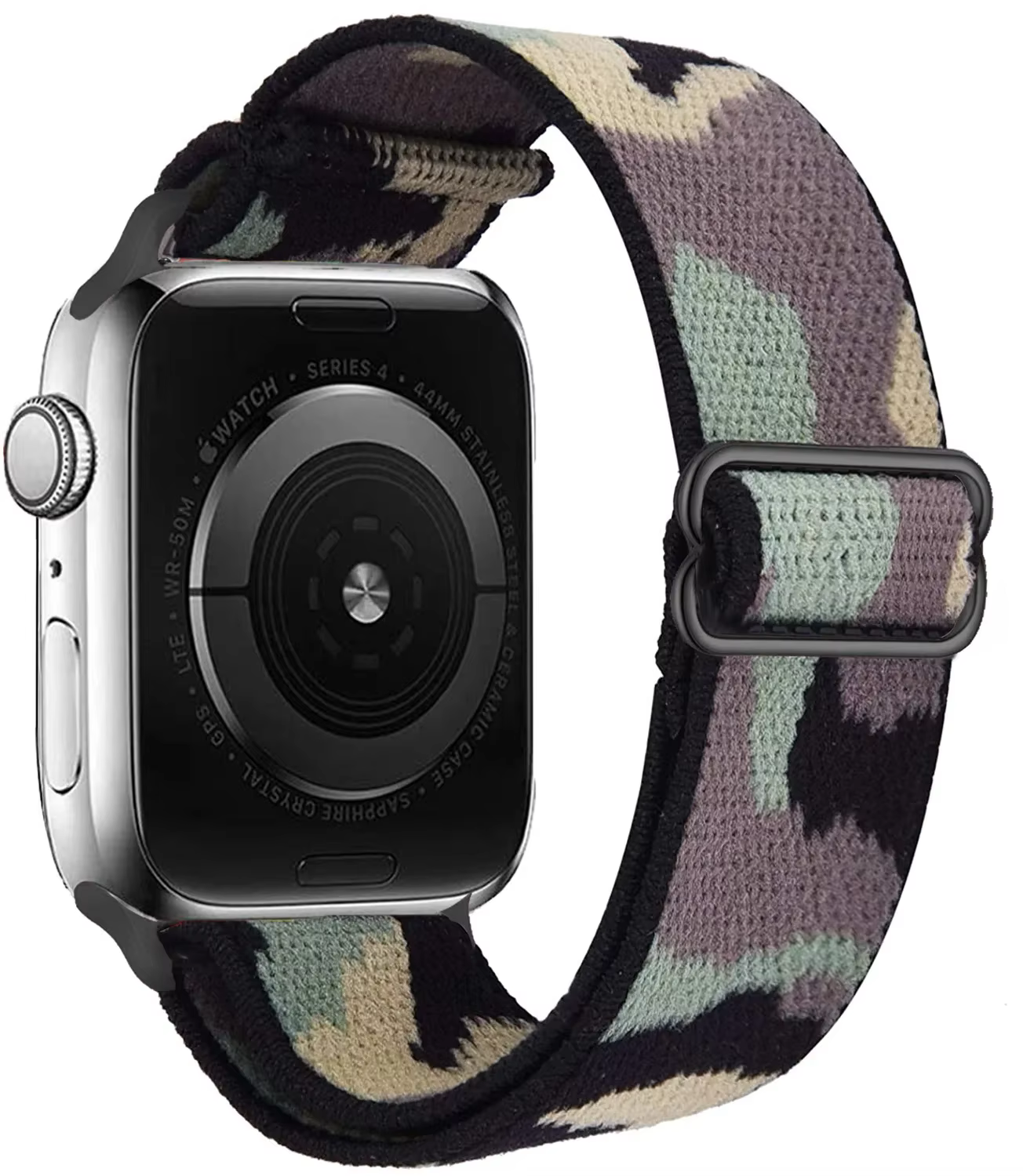 Bracelet en tissu élastique en Nylon pour Apple Watch Ultra 3 2 1