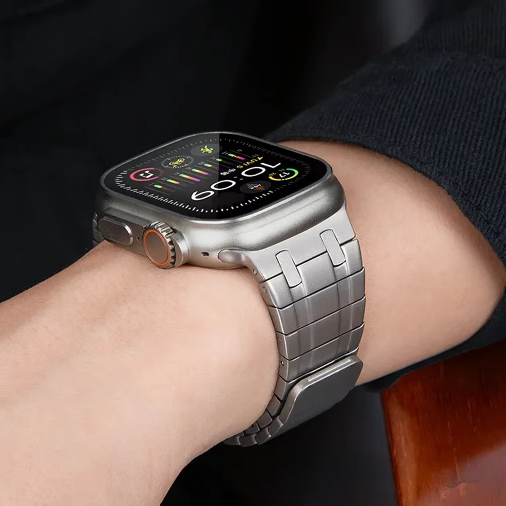 Bracelet en métal pour Apple Watch série 11 46mm Ultra 3/2 49mm