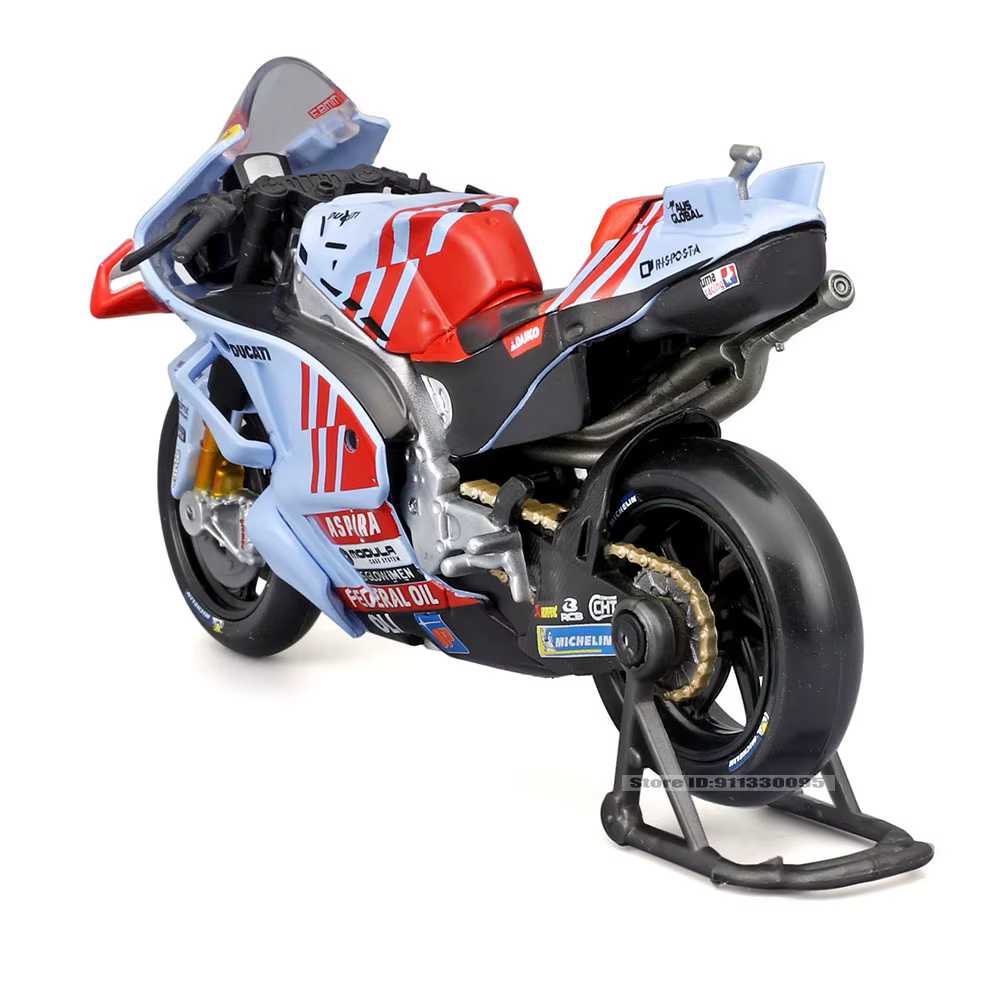 Maisto 1:18 # 93 Marc Marquez # 73 Alex Marquez 2024 Gresini Racing Moto GP alliage moulé modèle de Moto collection cadeau jouet