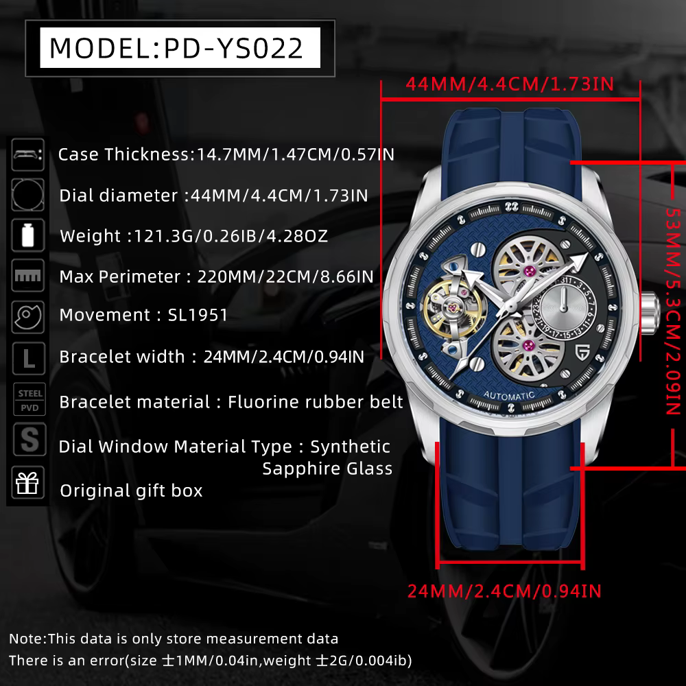 Nouvelle Montre de Luxe PAGANI DESIGN 2026