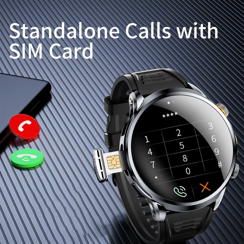 Nouveaux hommes 4G montres intelligentes GPS carte SIM Wifi caméra NFC 32G ROM APP télécharger sport Fitness appel vidéo Smartwatch étanche