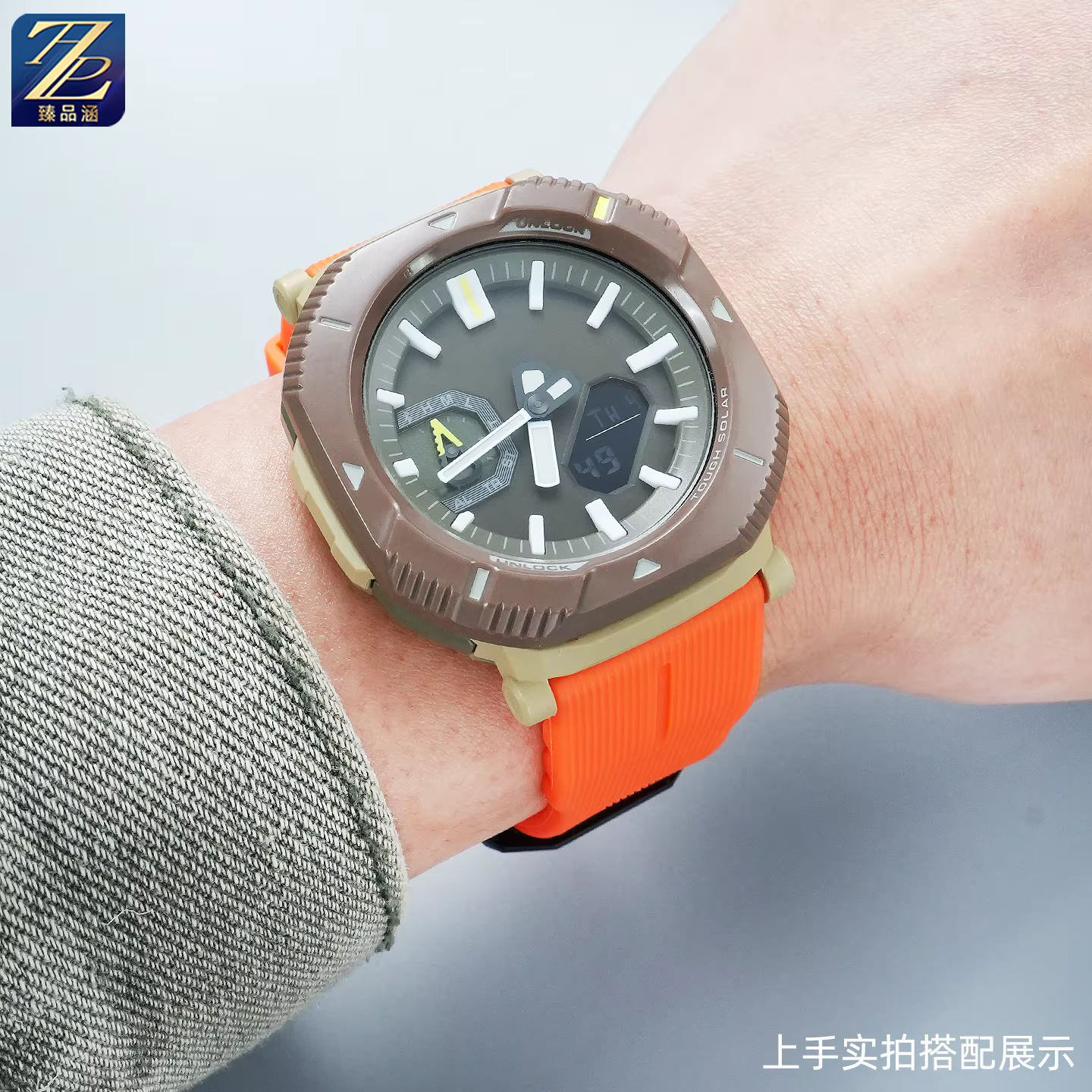 Bracelet de remplacement en silicone et résine pour montre d'alpinisme Casio PROTREK série PRJ-B001 PRW-6900/3400