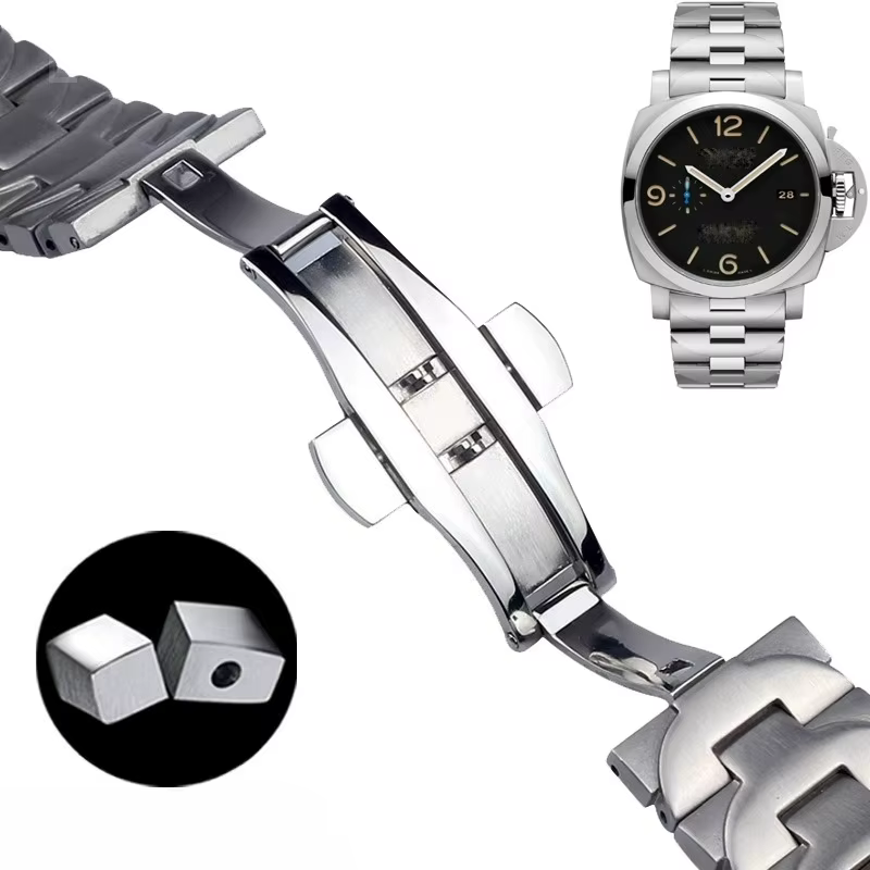 Bracelet de montre résistant aux rayures en acier inoxydable de haute qualité