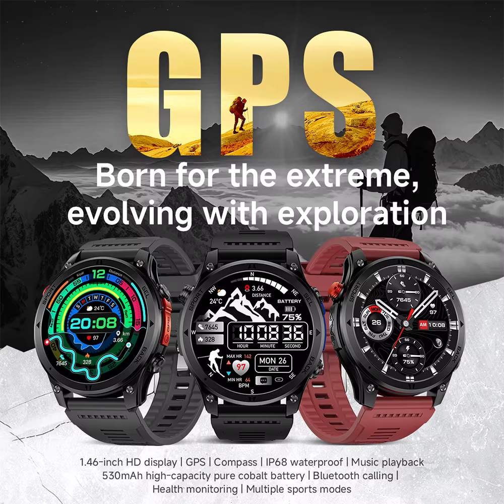 Montre connectée de randonnée mondiale 2026