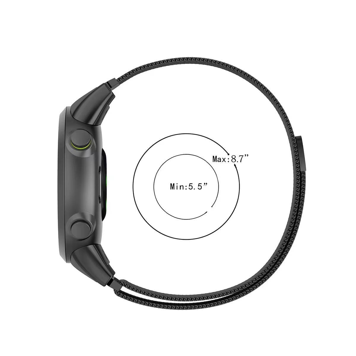 Bracelet de Sport magnétique pour Garmin forerunner 45 45S