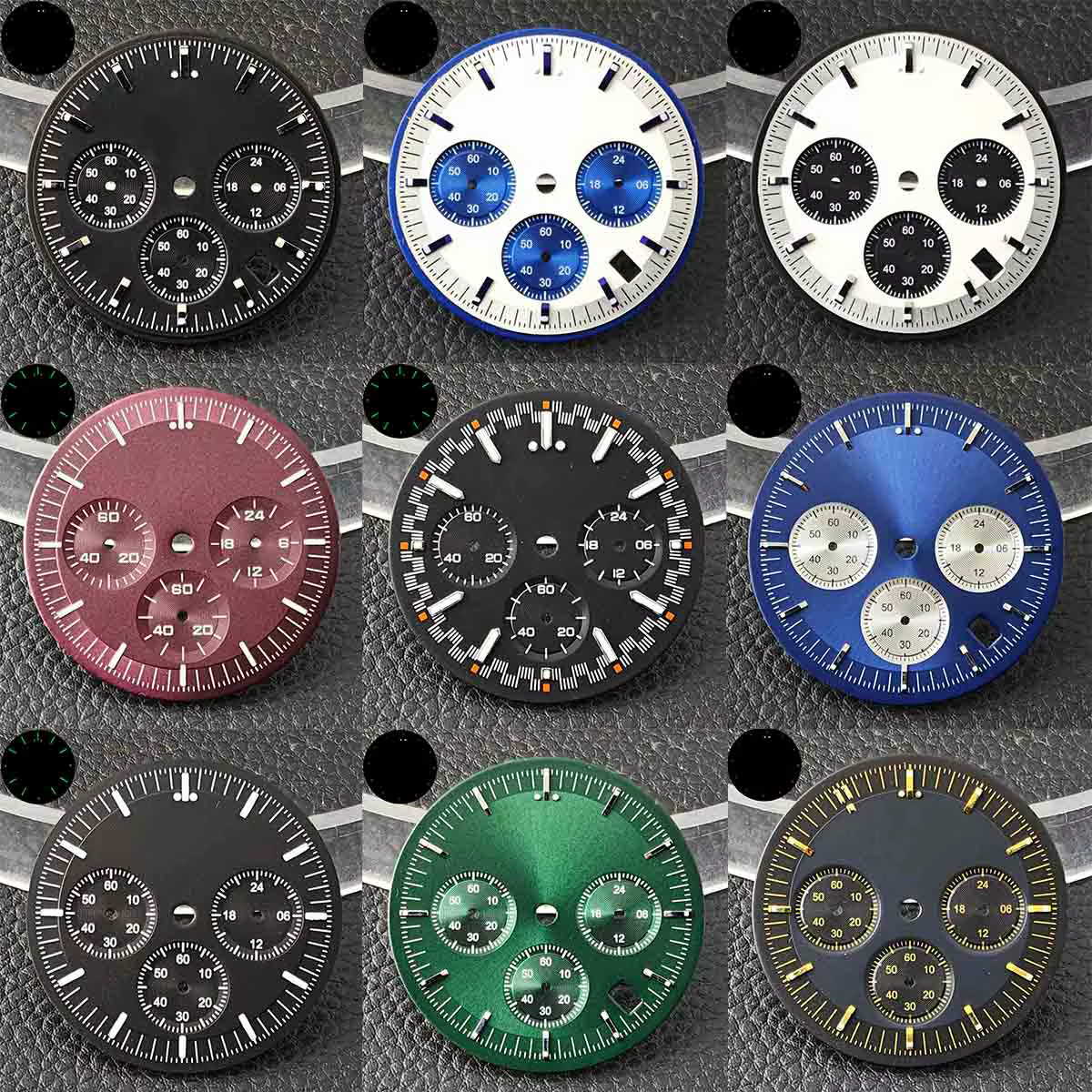 Cadran de chronographe Vk63