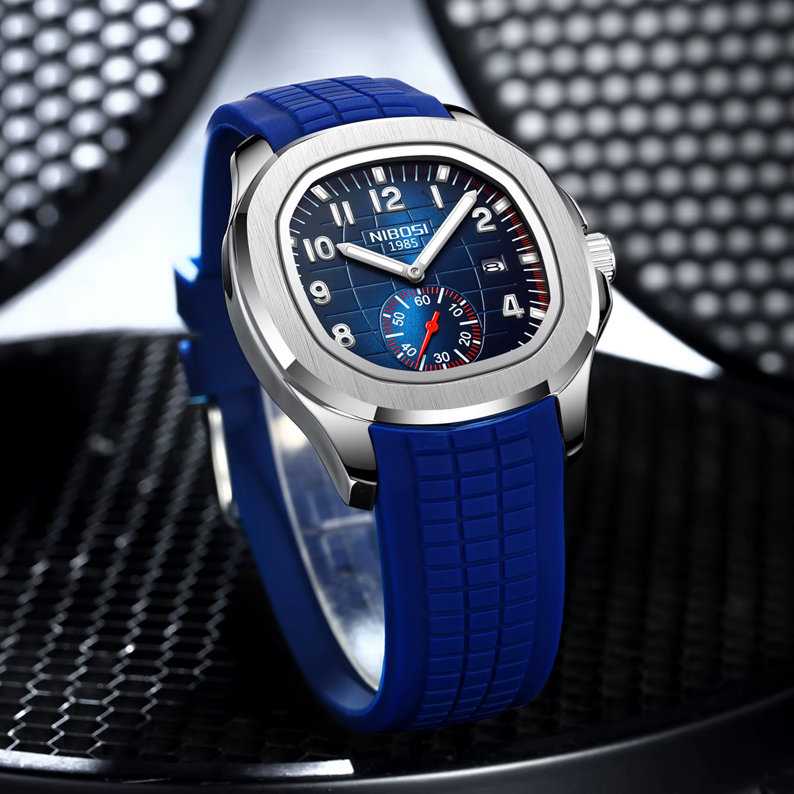 NIBOSI 2025 Nouvelles montres pour homme en acier inoxydable