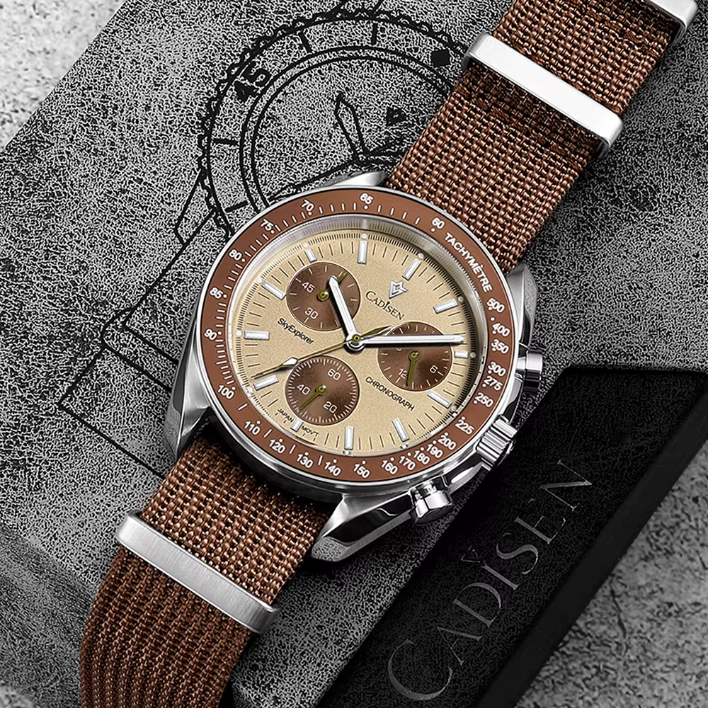 CADISEN nouvelles montres pour hommes montre-bracelet à Quartz de luxe