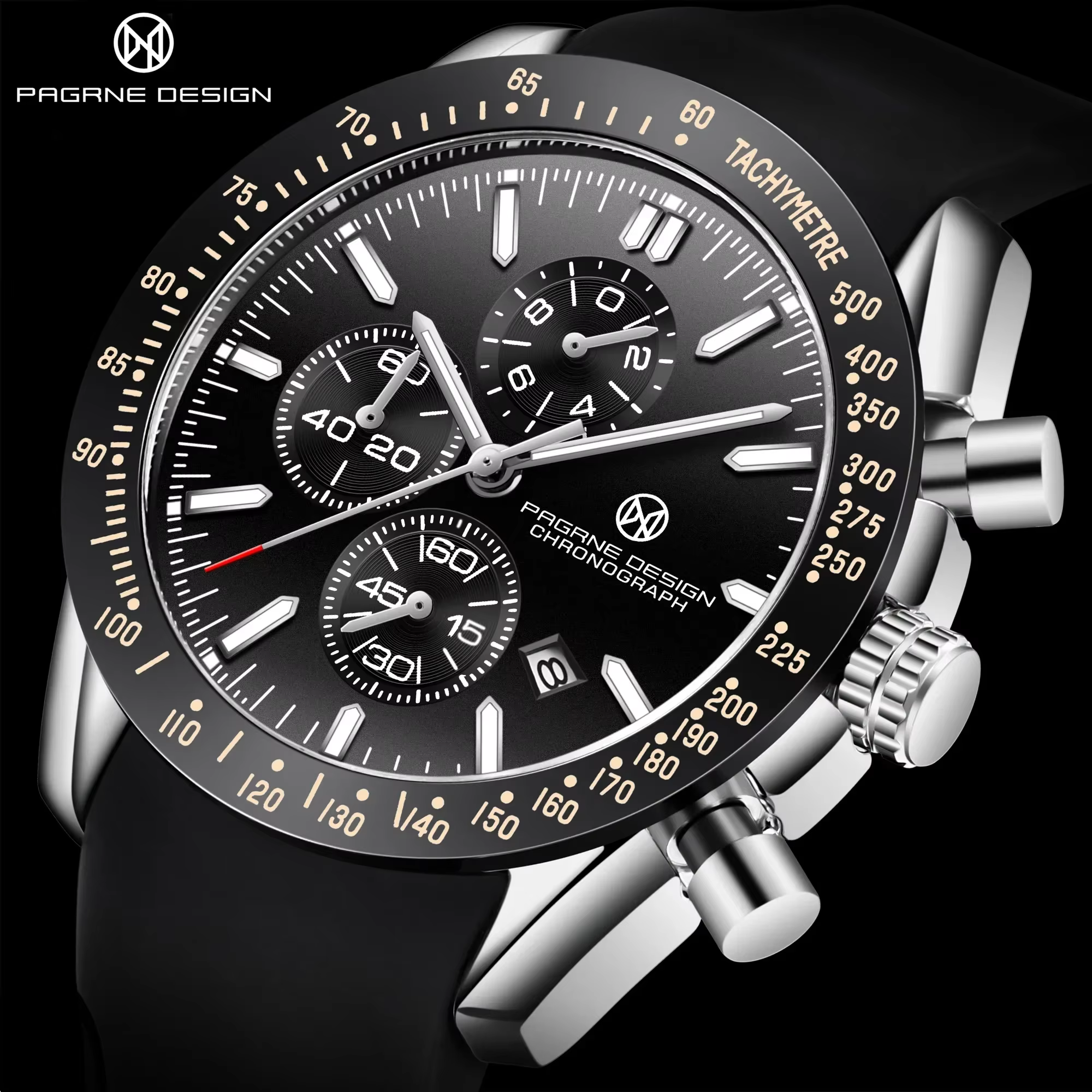 (PAGRNE) Montres à quartz pour hommes PAGANI DESIGN