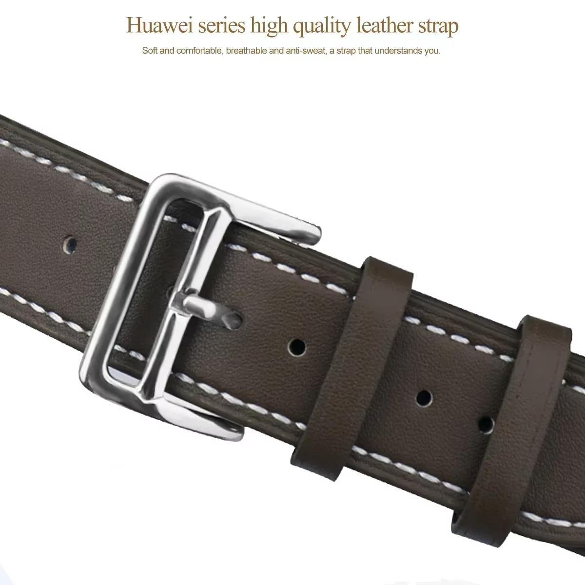 Boucle de Bracelet en cuir pour montre Realme 5