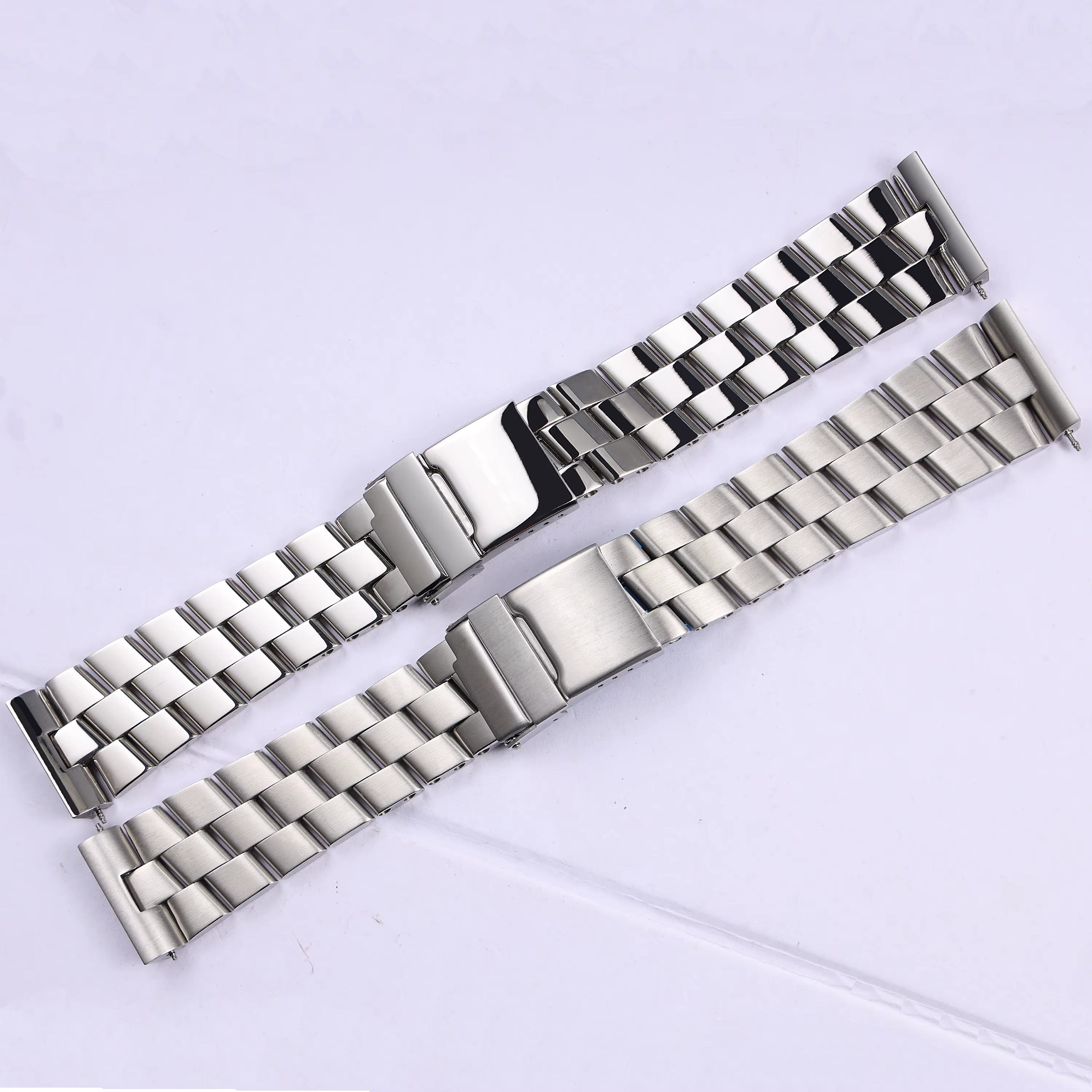 Bracelet de montre en acier inoxydable massif