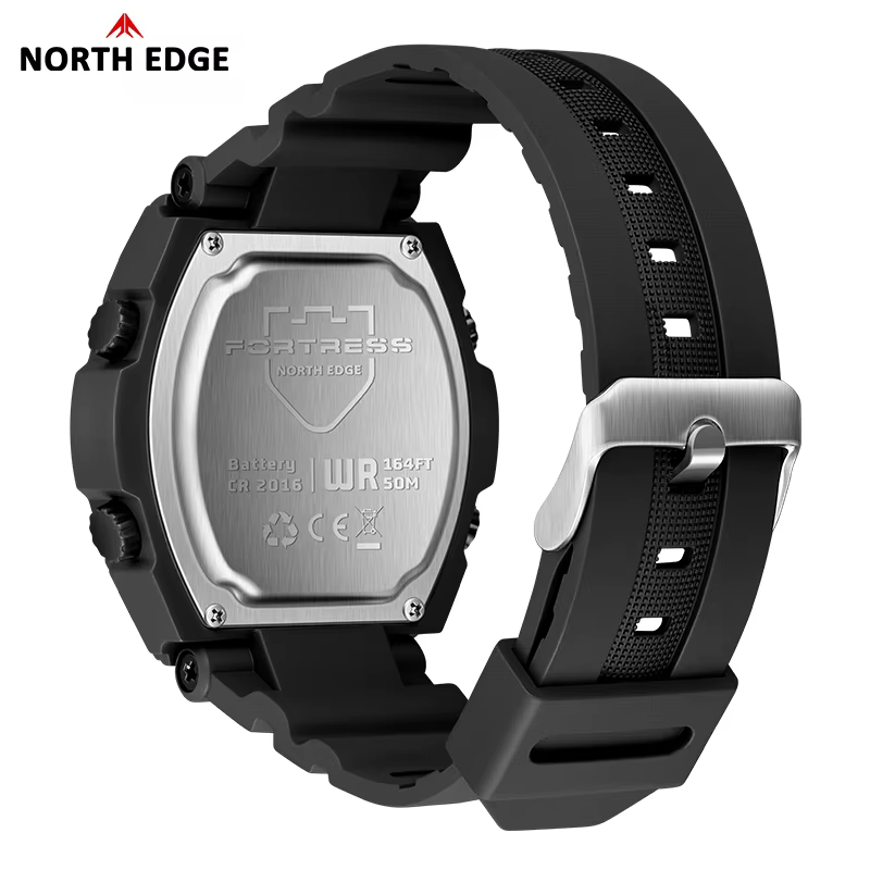 Montre numérique militaire NORTH EDGE FORTRESS pour homme