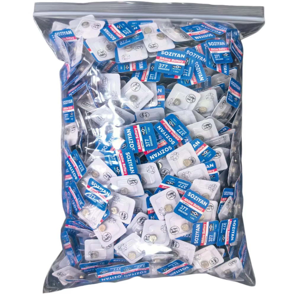 10-100 pièces Piles bouton 1