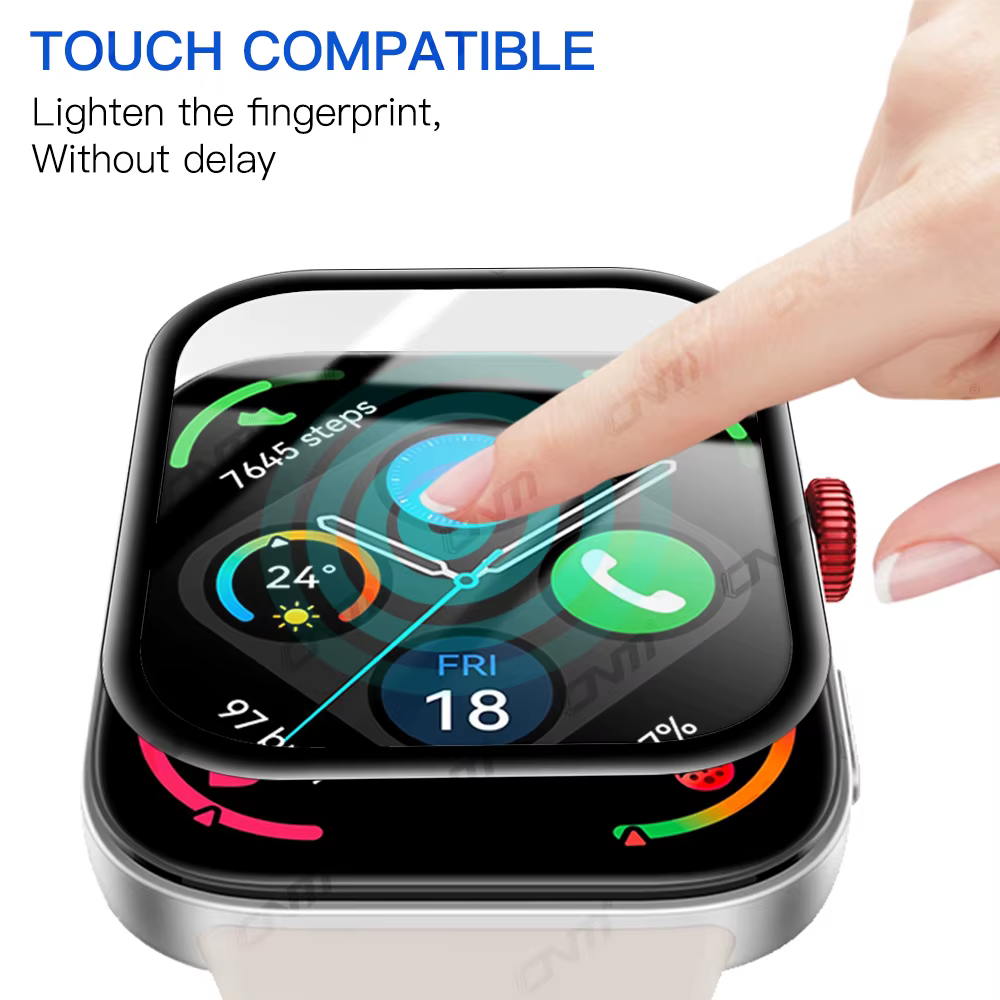 Plateau d'installation protecteur d'écran pour Huawei Watch Fit 4/3 Film de protection anti-rayures couverture complète