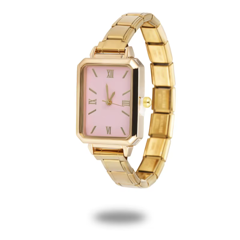 Bracelet de montre Simple en acier inoxydable pour femmes, pour étudiant, ami, femme, anniversaire, bijoux à bricoler soi-même, cadeau, vente en gros