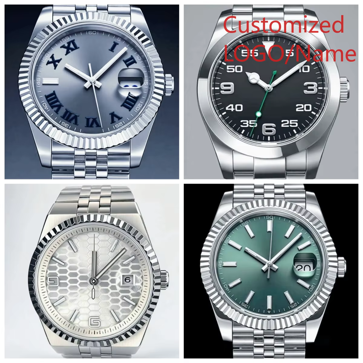 A11 Store Montre personnalisée pour homme et femme