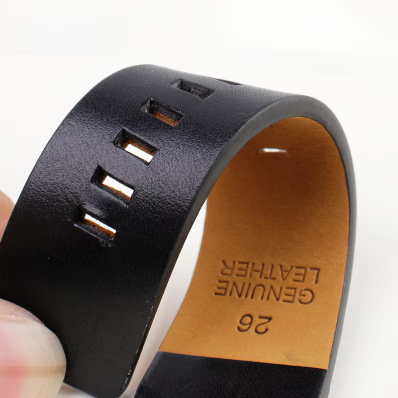 Bracelets de montre en cuir véritable de bonne qualité