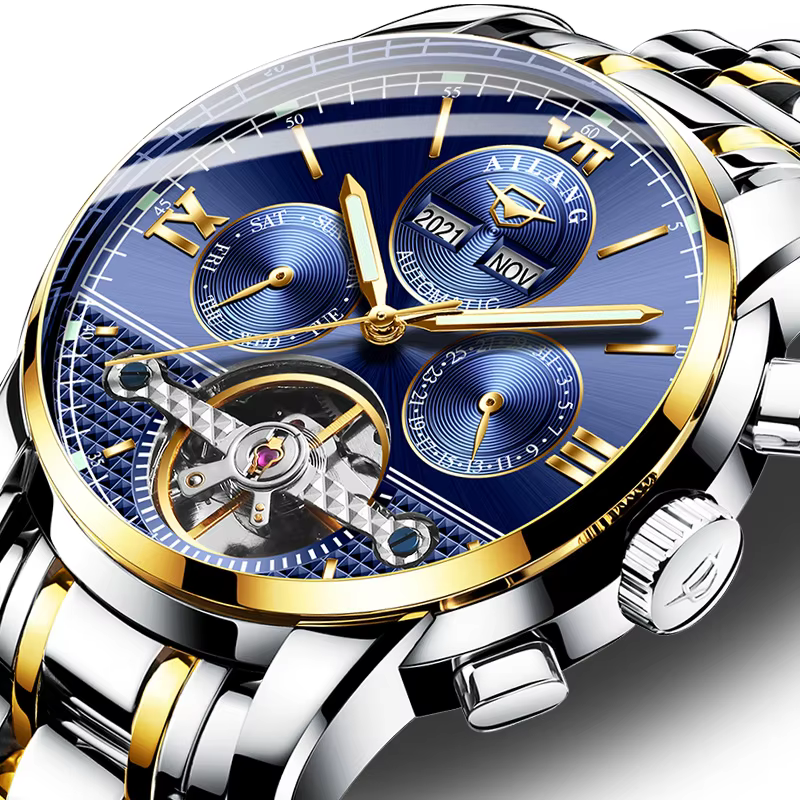 Nouvelle Montre Mécanique Automatique de Luxe AILANG 2026 pour Hommes