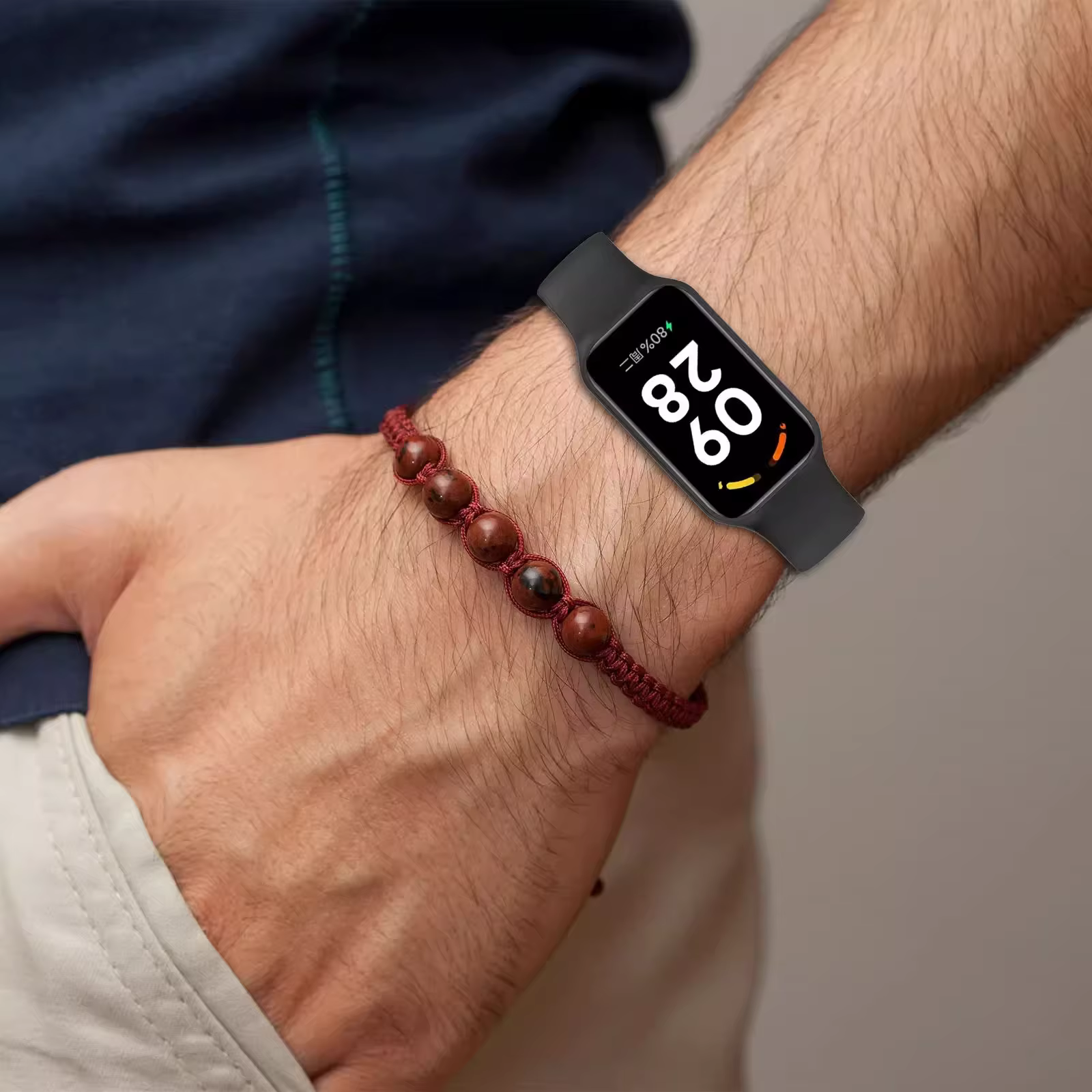 Bracelet de remplacement pour Xiaomi Smart Band 8 sport actif bracelets de montre en Silicone pulsera