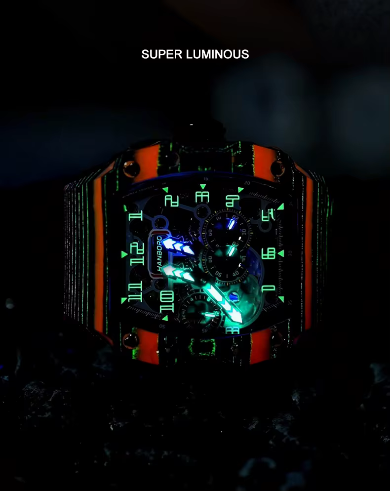 HANBORO – montre automatique pour hommes