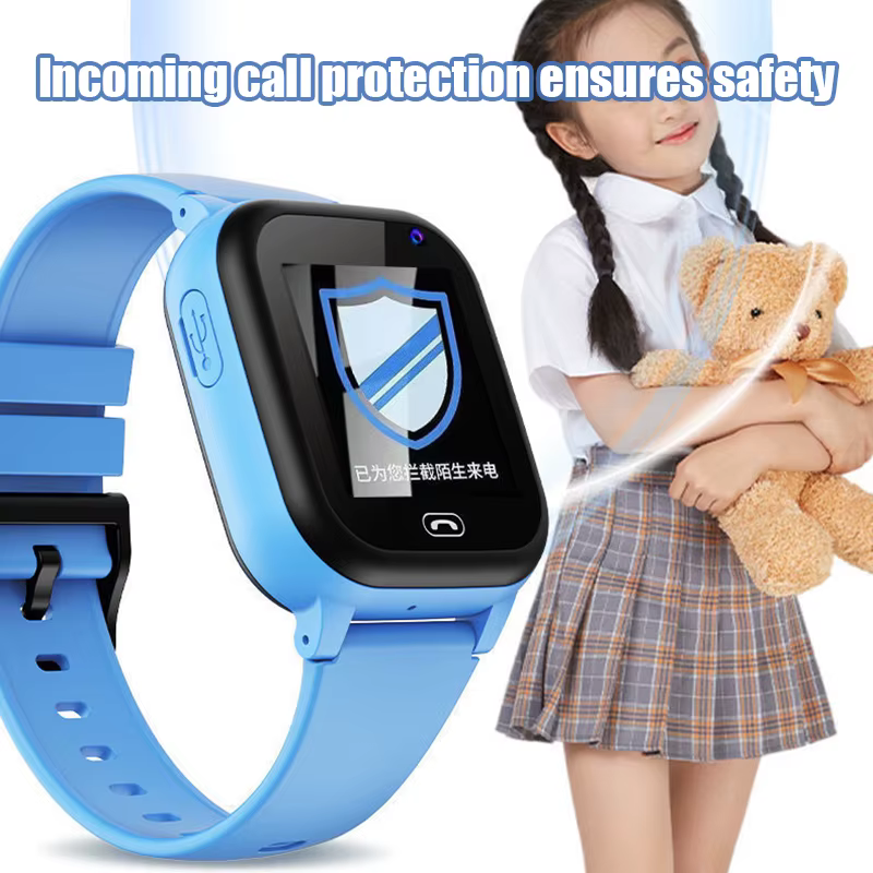 4G enfants montre intelligente pour SOS GPS appel LBS Tracker localisation carte Sim montres horloge multifonctionnelle